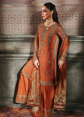 Dastan-E-Jashan By Charizma Luxury Embroidered Chiffon 4 Piece Unstitched Suit CH25DJV2 D-DJWS-11